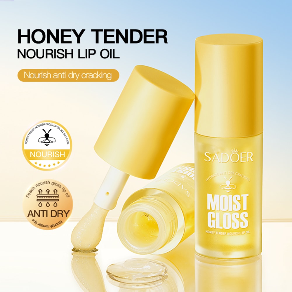 Crystal Jelly Lip Oil, Hydrating Plumps Lip Gloss, Tinted Clear Serum, Cute Makeup, Fruit Lip Balm Cosmetics