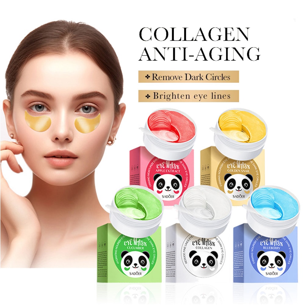 Crystal Collagen Eye Mask, Anti Dark Circles, Moisturizing, Anti Aging, Anti Wrinkles, Eye Patches Gel Masks