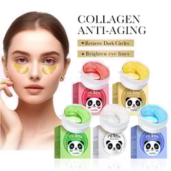 crystal collagen eye mask, anti dark circles, moisturizing, anti aging, anti wrinkles, eye patches gel masks