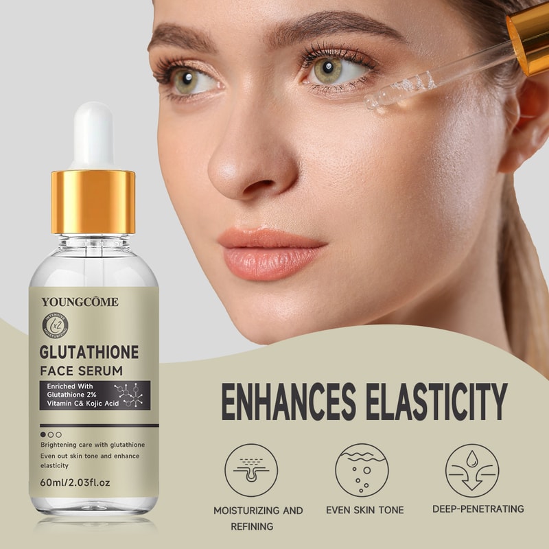 White Truffles Glutathione Serum for Face, Dark Spot Corrector Sensitive Skin, Cell Regenerating Lifting Skincare