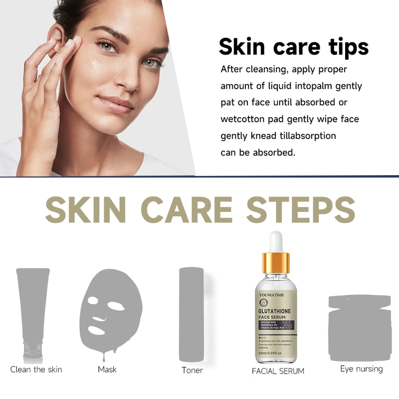 White Truffles Glutathione Serum for Face, Dark Spot Corrector Sensitive Skin, Cell Regenerating Lifting Skincare