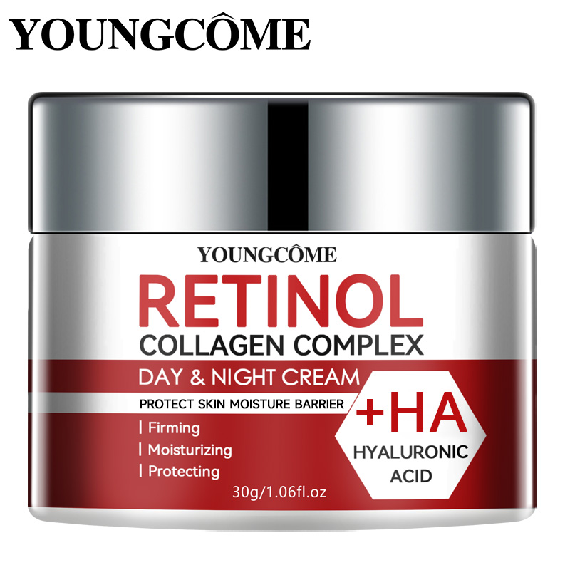 Retinol Collagen Facial Care Moisturizing Cream Deep Hydration Skin Repair Anti Aging Suitable For 0