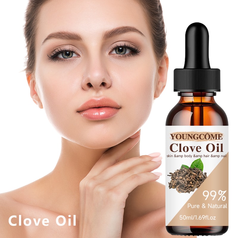 Clove Essential Oil, Moisturizing Repair for Face, Anti Aging, Helps Keep Skin Hydrated, Improves Skin Elasticity