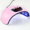 Portable UV LED Nail Lamp, Gel Nail Dryer Light, USB Charging Nail Art Dryer with 18 Infrared Smart Light Beads