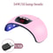 Portable UV LED Nail Lamp, Gel Nail Dryer Light, USB Charging Nail Art Dryer with 18 Infrared Smart Light Beads