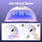48W LED UV, Nail Art Tools, Professional 4 Timers, All Gel, Automatic Sensor Lamp for Nails Drying, Fast Curing Machine