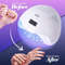 48W LED UV, Nail Art Tools, Professional 4 Timers, All Gel, Automatic Sensor Lamp for Nails Drying, Fast Curing Machine