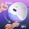 48W LED UV, Nail Art Tools, Professional 4 Timers, All Gel, Automatic Sensor Lamp for Nails Drying, Fast Curing Machine