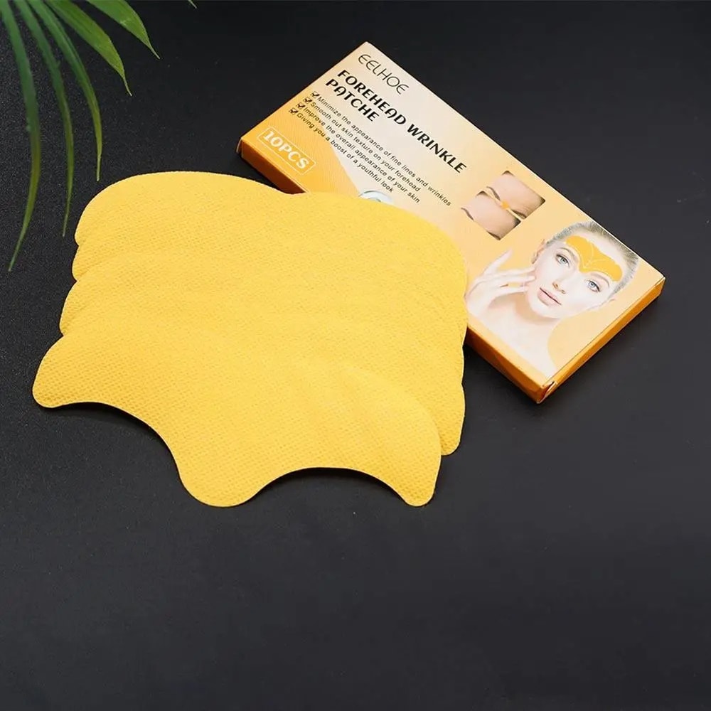 Forehead Wrinkle Patch Lightening, Collagen Firming Gel Mask, Anti Aging Facial Skincare Stickers for Smoothing Lines