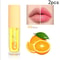 6 Color Fruit Flavor Lip Oil, Color Changing Hydrating Gloss, Moisturizing Tinted Lip Care for Smooth Soft Lips
