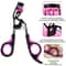 Eyelash Curler Women, Professional Eyelashes Curling Tweezers Clips, Lasting Eye Makeup Tools with Pads