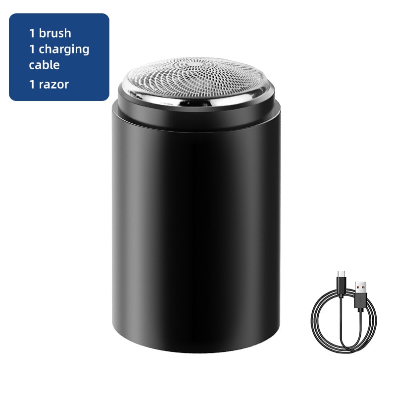 Portable Shaver, Multiple Blades, All-Aluminum Body, TYPE-C Charging, LED Digital Display, Travel Grooming