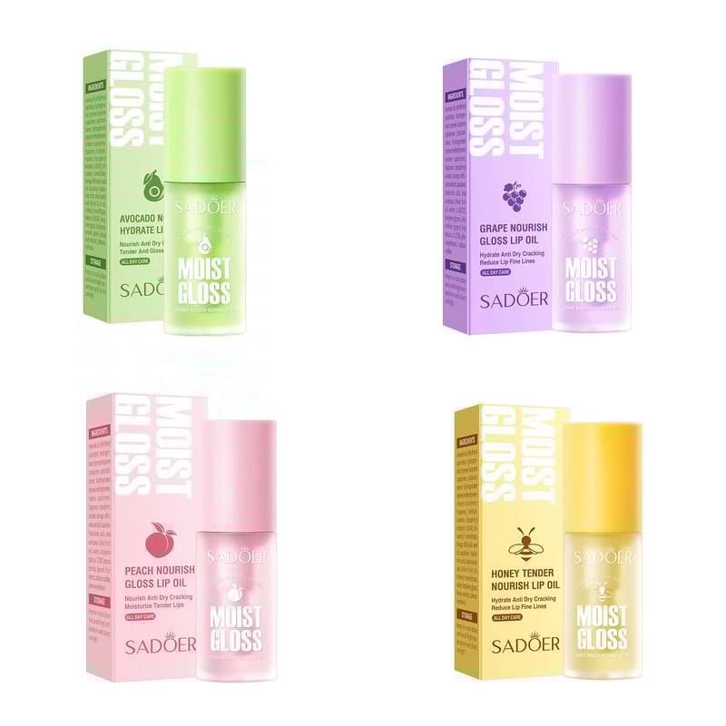 Fruit Lip Oil Avocado, Nourishing Moisturizing, Anti Dry Cracked Hydration, Fall and Winter Moisturizing Lipstick