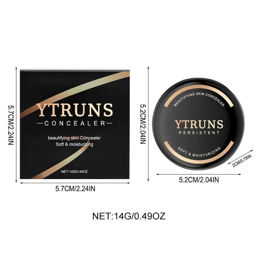 Persistent Beauty Skin, Soft Texture, Waterproof Matte, Moisturizing Base, Plant-Based Squalane, Beauty Concealer