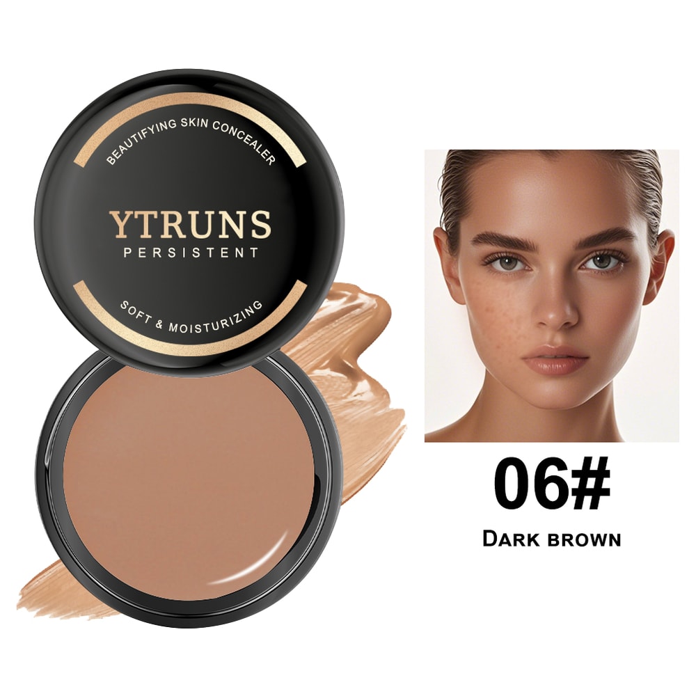 Persistent Beauty Skin, Soft Texture, Waterproof Matte, Moisturizing Base, Plant-Based Squalane, Beauty Concealer