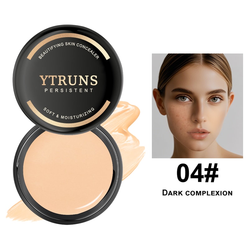 Persistent Beauty Skin, Soft Texture, Waterproof Matte, Moisturizing Base, Plant-Based Squalane, Beauty Concealer
