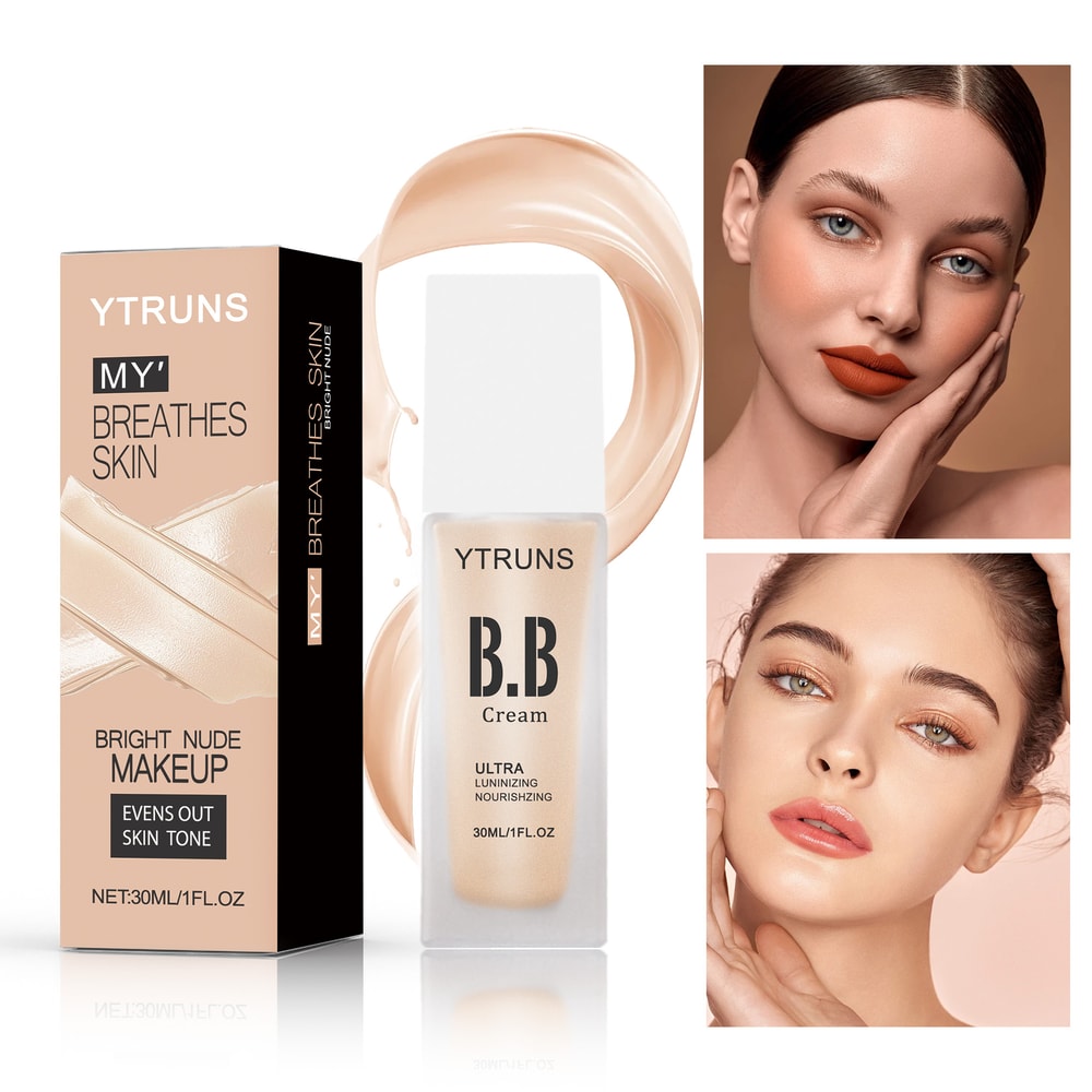 BB Cream Foundation, Hydrating, Concealing, Isolating, Ultra Long Lasting, Looks Natural, Perfect Holiday Gift