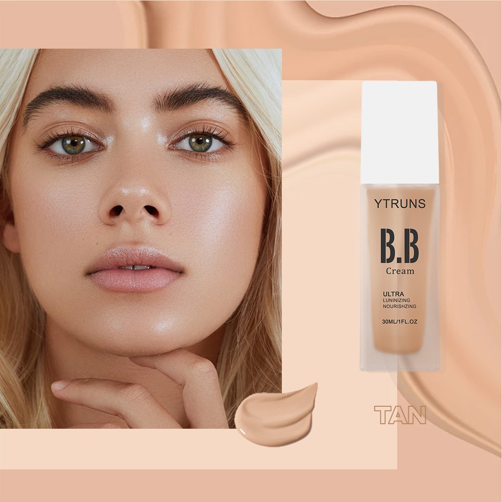 BB Cream Foundation, Hydrating, Concealing, Isolating, Ultra Long Lasting, Looks Natural, Perfect Holiday Gift