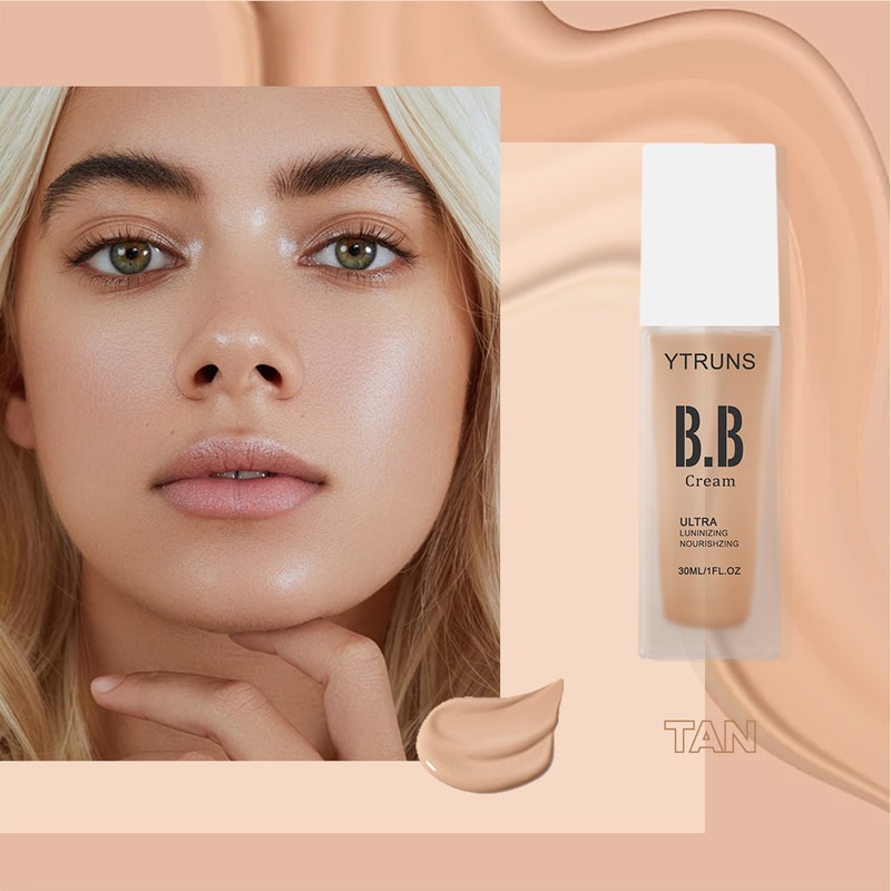 BB Cream Foundation, Hydrating, Concealing, Isolating, Ultra Long Lasting, Looks Natural, Perfect Holiday Gift