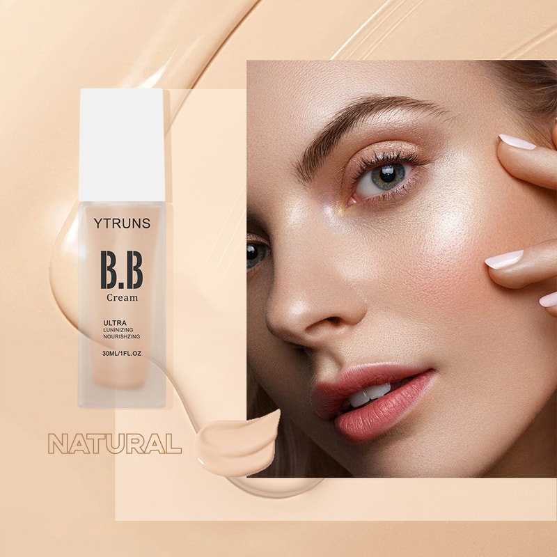 BB Cream Foundation, Hydrating, Concealing, Isolating, Ultra Long Lasting, Looks Natural, Perfect Holiday Gift