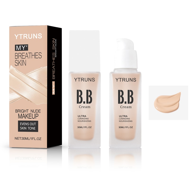 BB Cream Foundation, Hydrating, Concealing, Isolating, Ultra Long Lasting, Looks Natural, Perfect Holiday Gift