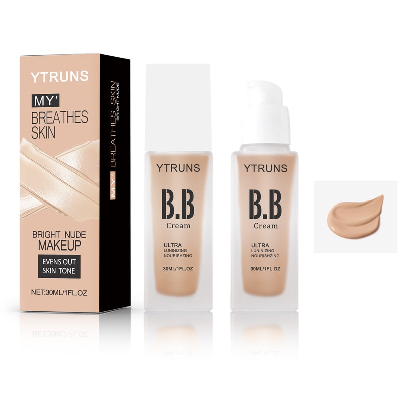 BB Cream Foundation, Hydrating, Concealing, Isolating, Ultra Long Lasting, Looks Natural, Perfect Holiday Gift