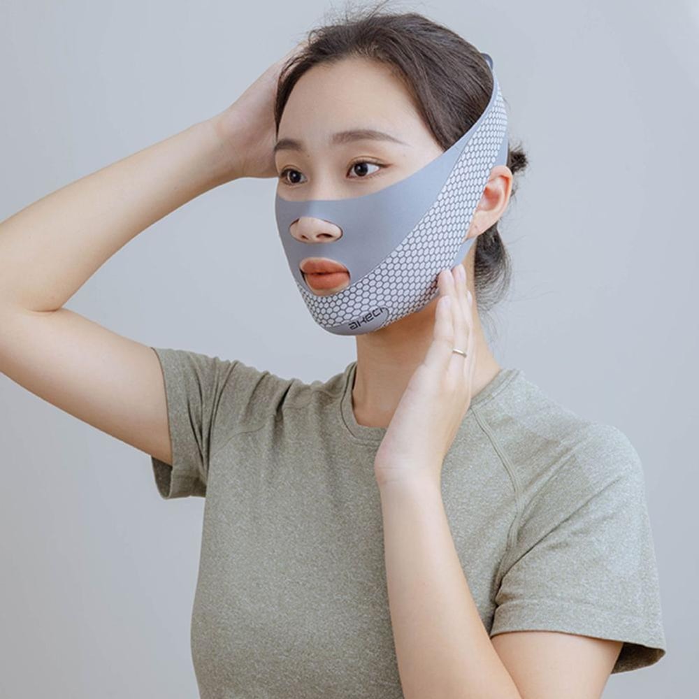 Chin Strap for Sleeping, Adjustable Face V Shaper, Jaw Exerciser, Double Chin Mask, Reusable V Face Lifting Strap