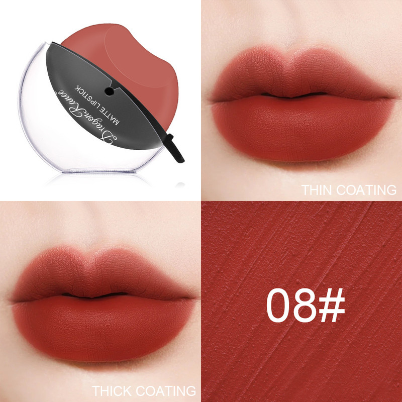 Lipshaped Lipstick Color Changing Lazy Lipstick Waterproof Nonstick Cup Moisturizing Lip Gloss Make 12