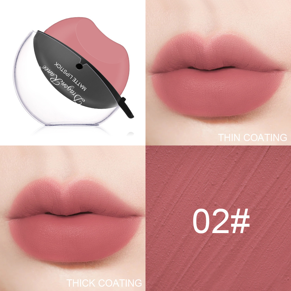Lipshaped Lipstick Color Changing Lazy Lipstick Waterproof Nonstick Cup Moisturizing Lip Gloss Make 14