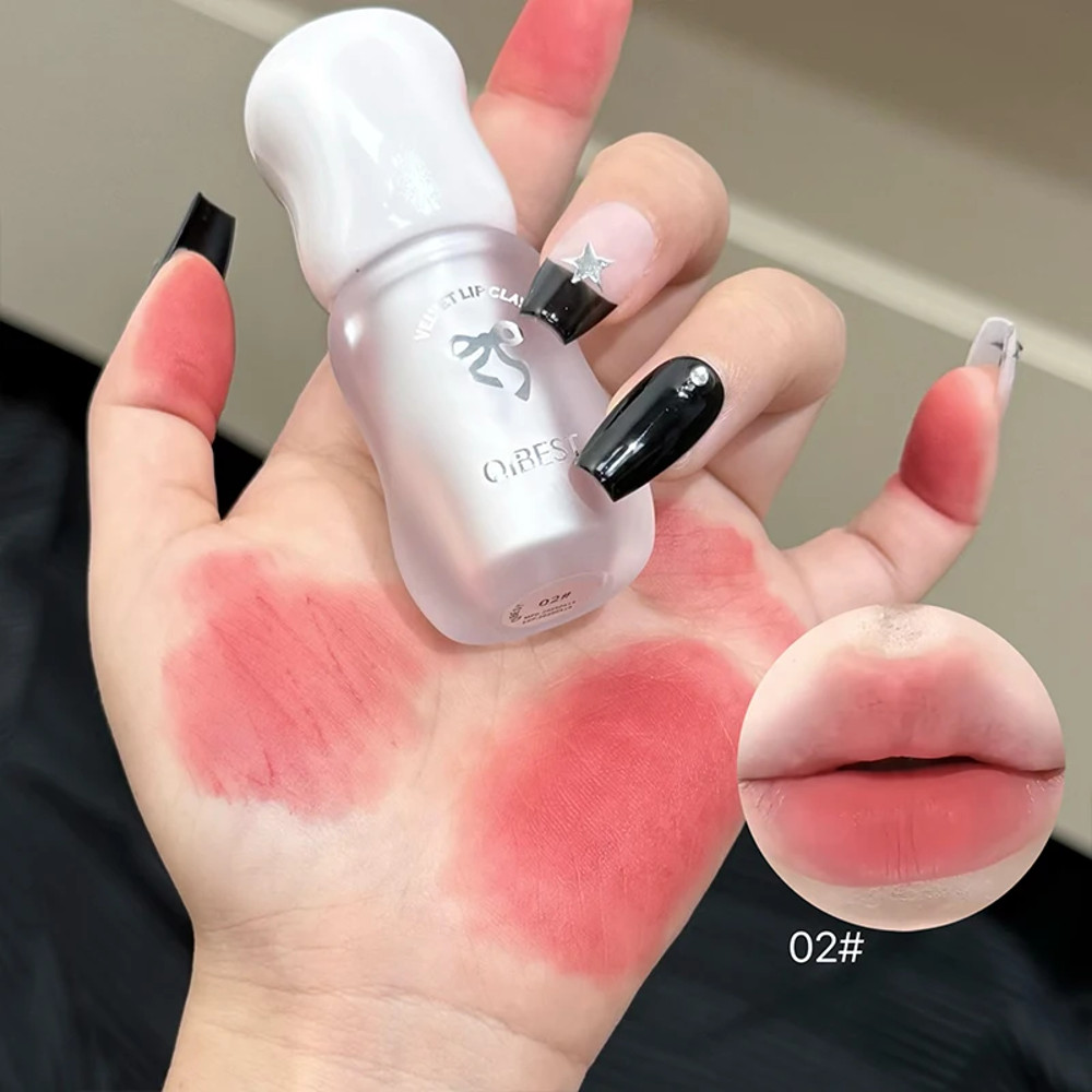 Soft Mist Mousse Lip Glaze Lipstick Holding Makeup Not Easy To Sticky Lip Mud Korean Cosmetics Lips 7