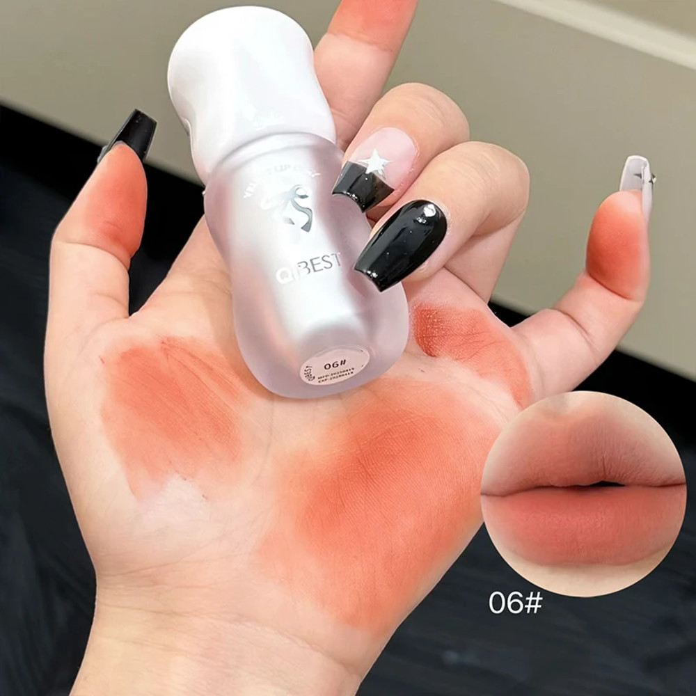 Soft Mist Mousse Lip Glaze Lipstick Holding Makeup Not Easy To Sticky Lip Mud Korean Cosmetics Lips 8