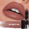 Matte Lipstick Pencil, Waterproof Long Lasting Lip Stain, Non Stick Cup Nude Tint, Cosmetic Lipstick Pen Makeup