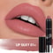 Matte Lipstick Pencil, Waterproof Long Lasting Lip Stain, Non Stick Cup Nude Tint, Cosmetic Lipstick Pen Makeup