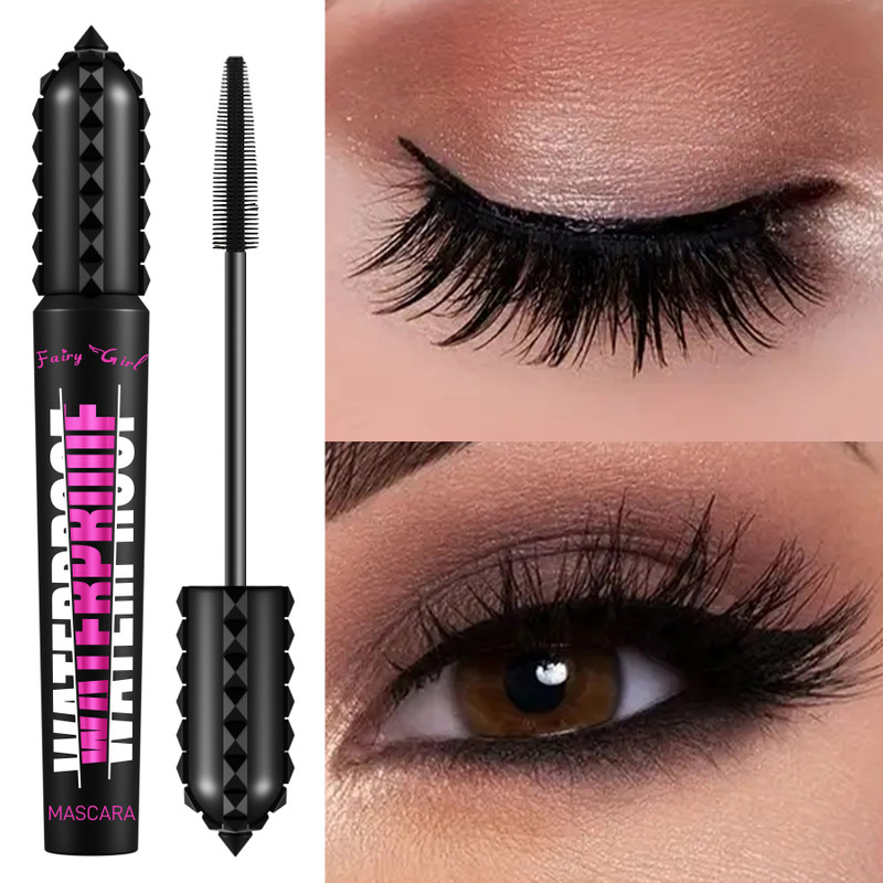 Black Waterproof Mascara 4D Effect Korean Cosmetics Lengthening Eye Lashes Mascara For All Makeup P 3