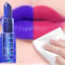 Blue Rose Lipstick Temperature Color Changing, Moisturizing Female Lip Tint, Glossy Makeup Products, Sexy Shiny Lipstick