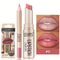 Color Matte Lipstick Set, Long-lasting Waterproof, Lipstick Lip Liner Set Easy, Coloring Non-Stick Cup Lip Makeup Suit