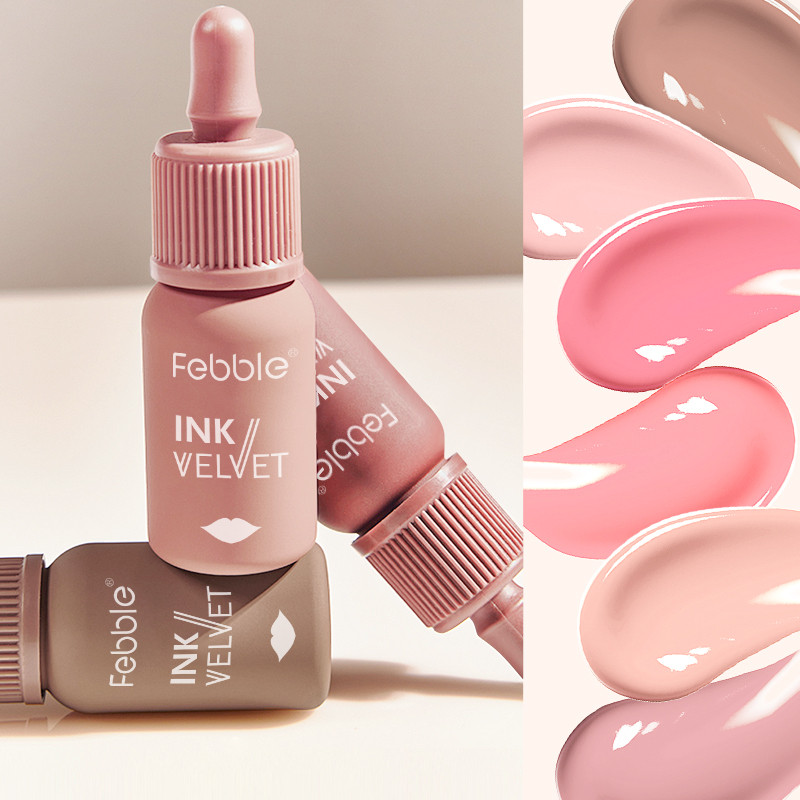 Color Matte Lip Gloss, Nude Velvet Liquid Lipstick, Multifunctional Long-lasting Lip Cosmetics, Autumn Winter Makeup