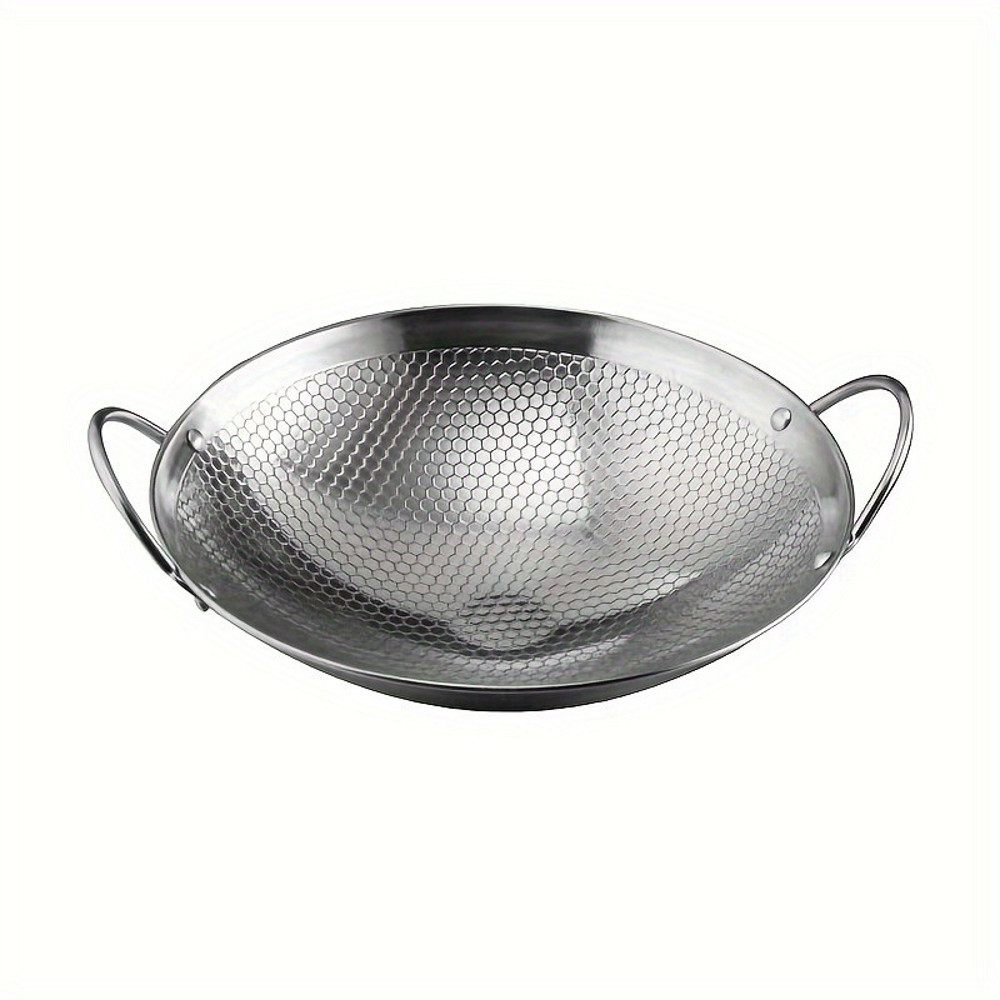 Durable Honeycomb Stainless Steel Pan 5