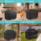 Heavy Duty BBQ Grill Cover, Anti-Dust Waterproof Outdoor Barbecue Cover for Weber, Charbroil & Round Grills