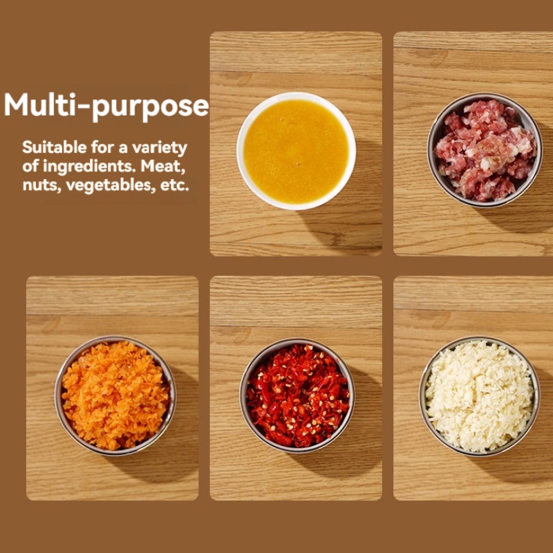 Compact Garlic Chopper for Home Use