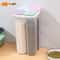 Kitchen Cereal Storage Box 4Grid Plastic Food Container with Airtight Seal