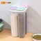 Kitchen Cereal Storage Box 4Grid Plastic Food Container with Airtight Seal