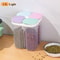 Kitchen Cereal Storage Box 4Grid Plastic Food Container with Airtight Seal