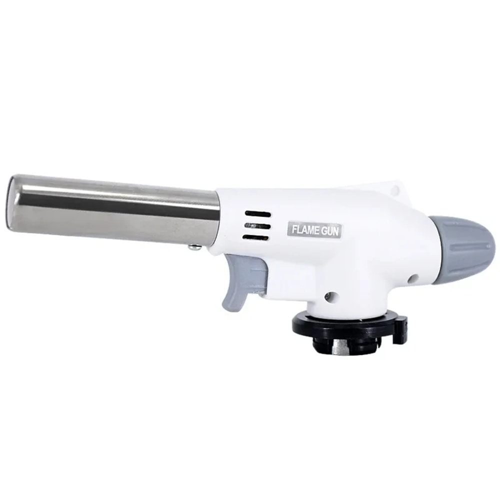 Portable Flame Gun Torch Multifunctional BBQ Camping Burner for Cooking Soldering Desserts
