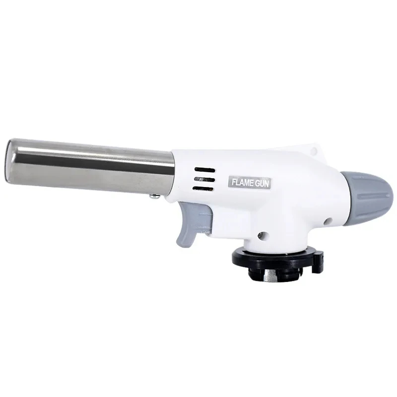 Portable Flame Gun Torch Multifunctional BBQ Camping Burner for Cooking Soldering Desserts