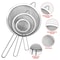 Stainless Steel Oil Strainer with Fine Wire Mesh Essential Baking Frying Kitchen Tool