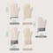 Heat Resistant Oven Baking Gloves Anti Scald, Non-Slip Silicone Kitchen Gloves for Safe Cooking