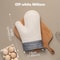 Heat Resistant Oven Baking Gloves Anti Scald, Non-Slip Silicone Kitchen Gloves for Safe Cooking