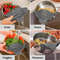 Adjustable Silicone Clip On Strainer for Pots  Pans Handheld Drainer for Noodles Pasta Veggies
