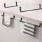 Stainless Steel Over Door Towel Rack SpaceSaving Hanging Towel Bar for Bathroom Kitchen